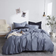 Luxus neuer Baumwoll -Kit 60s gesteppte einfache Bettdecke Bettdecke Baumwollbaby Sommer Kingsize -Bettwäsche -Set